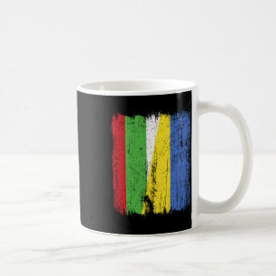 Mug Bulgarie Ukraine Demi-Drapeau Bulgare Ukrainien Hé