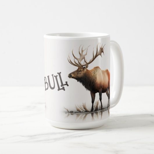 Mug Bull Elk (Devant droit)