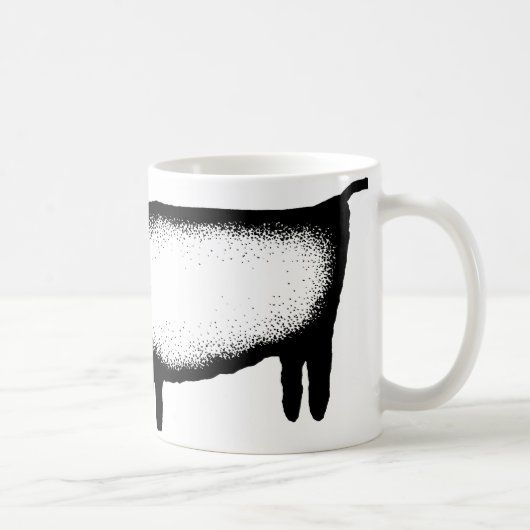 Mug Bull - noir (Droite)