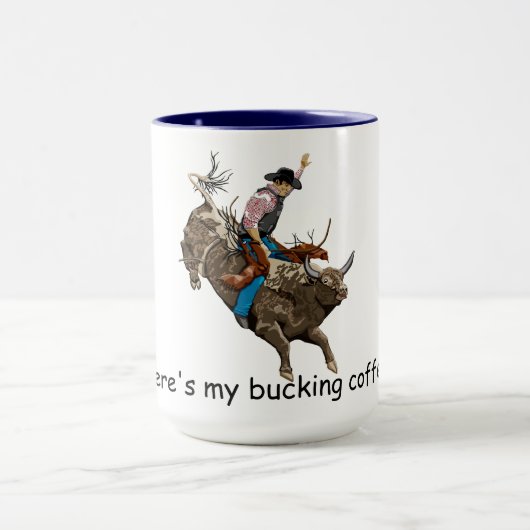 Mug Bull rider (Centre)