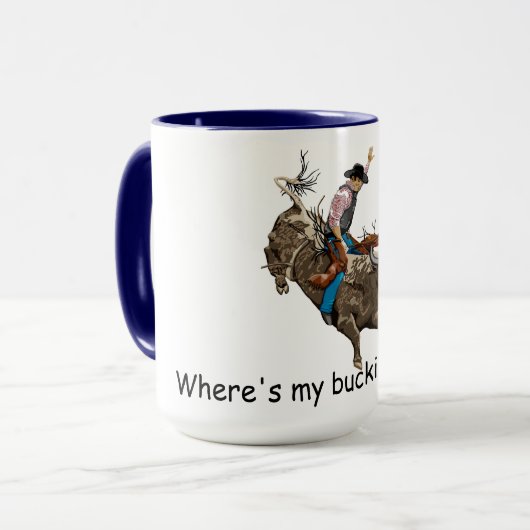 Mug Bull rider (Devant gauche)
