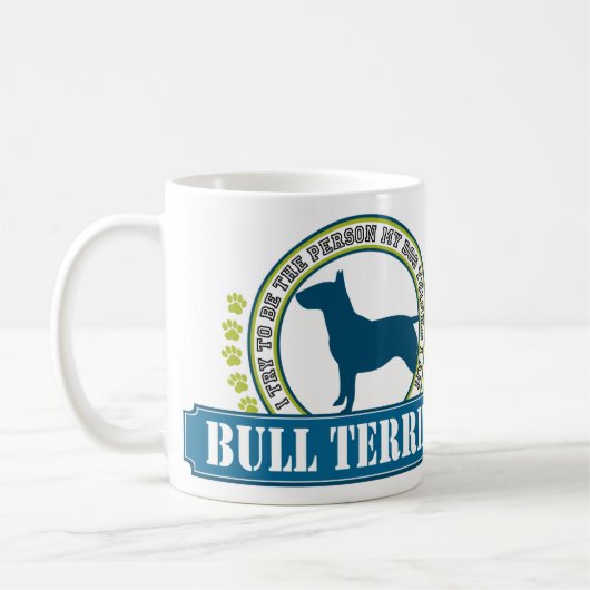 Mug Bull-terrier (Gauche)