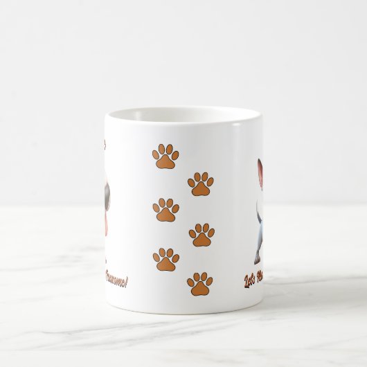 Mug Bull Terrier - Ajouter le nom du chien, modifier l (Centre)