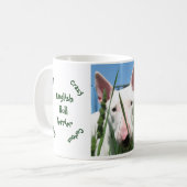Mug Bull-terrier anglais mignon (Devant gauche)