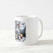 Mug Bull Terrier Chien Halloween (Devant droit)