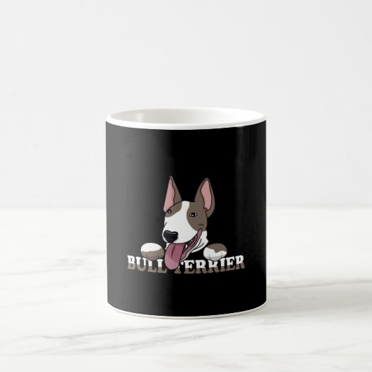 Mug Bull Terrier Chiens Amoureux de les chiens Cool Dr (Centre)