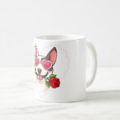 Mug Bull terrier heureux (Devant droit)