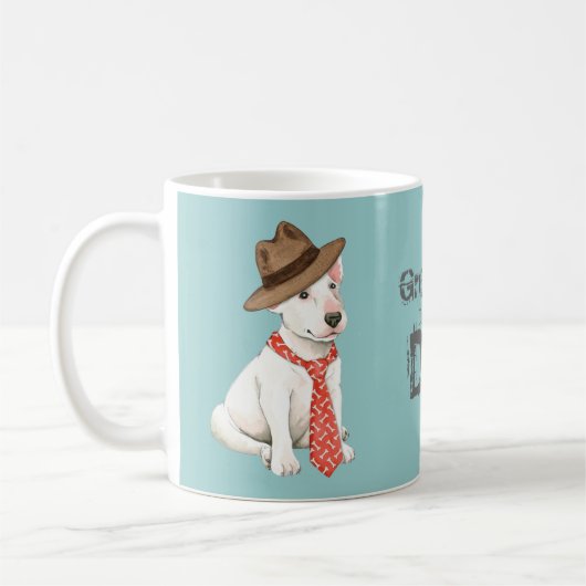 Mug Bull Terrier Papa (Gauche)