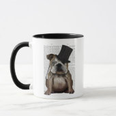 Mug Bulldog anglais, Hound officiel et Casquette (Gauche)