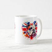 Mug Bulldog britannique (Devant droit)