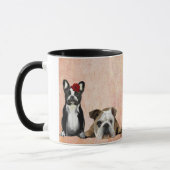 Mug Bulldog français et Bulldog anglais (Gauche)