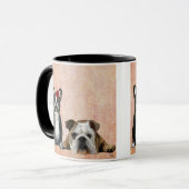 Mug Bulldog français et Bulldog anglais (Devant gauche)