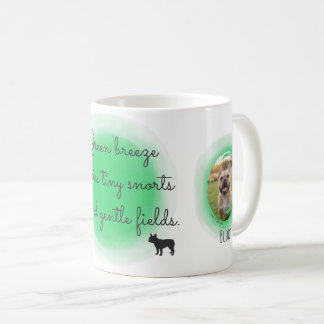 Mug Bulldog Français Vert Pastel sur mesure