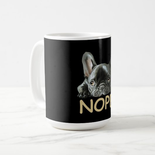 Mug Bulldog | Frenchie Nope Toxits (Devant gauche)