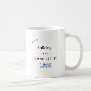 Mug Bulldog Love at First Lick