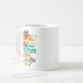 Mug Bulldog Lover Funny Bulldog Retro  (Devant gauche)