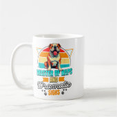Mug Bulldog Lover Funny Bulldog Retro  (Gauche)