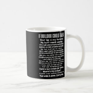 Mug Bulldog Pourrait Parler Au Propriétaire De Bulldog