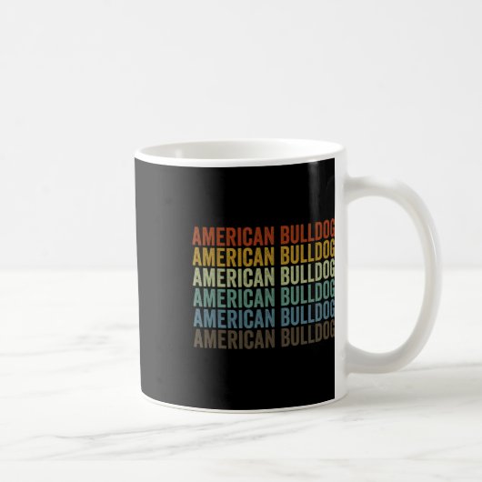 Mug Bulldog Retro (Droite)