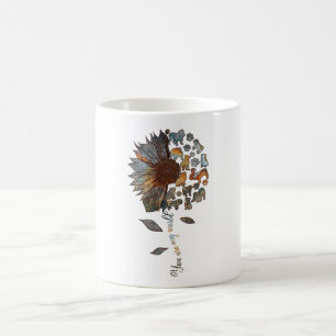 Mug Bulldog Tournesol Vous Êtes Mon Monde Chien Thème