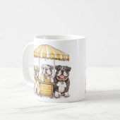 Mug Bulldogs Anglais Courant Un Stand De Lemonade (Devant gauche)