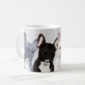 Mug Bulldogs français | Belle Frenchie Bulldog (Devant gauche)