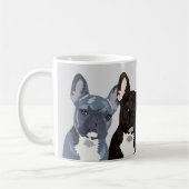 Mug Bulldogs français | Belle Frenchie Bulldog (Gauche)