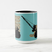 Mug Bulldozer d'art de l'ingénieur d'exploitation de l (Centre)