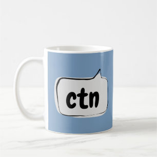 Mug Bulle de dialogue - Ne peut pas parler maintenant