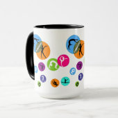 Mug Bulle de gymnastique (Devant gauche)