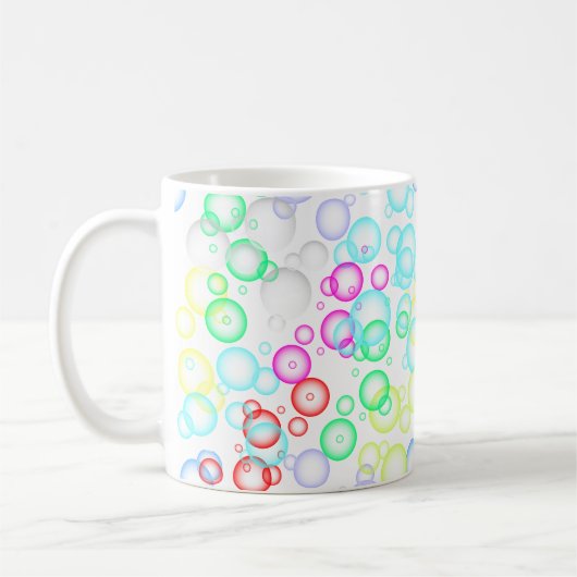 Mug bulle motif 02.b White BG (Gauche)