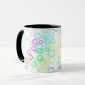 Mug bulle motif 02.b White BG (Devant gauche)