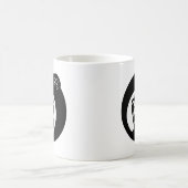 Mug bulle noire de hillary clinton (Centre)