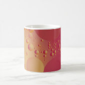 Mug Bulle numérique rose et orange (Centre)