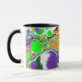 Mug Bulles Abstraites colorées (Gauche)