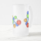 Mug - Bulles colorées (Devant droit)