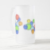 Mug - Bulles colorées (Devant gauche)