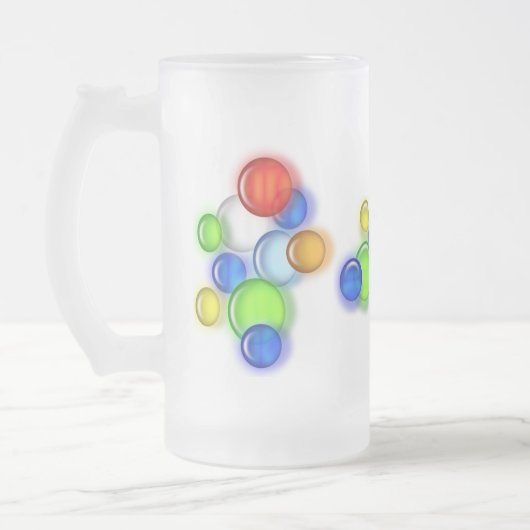 Mug - Bulles colorées (Gauche)
