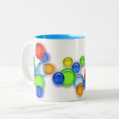 Mug - Bulles colorées (Devant gauche)
