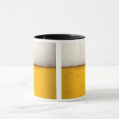 Mug Bulles de bière - Gros plan (Centre)