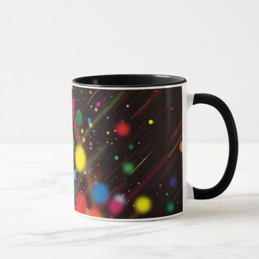 Mug Bulles de couleurs - (Droite)