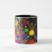 Mug Bulles de couleurs - (Centre)