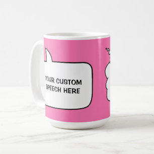 Mug Bulles de dialogue avec texte et couleur personnal