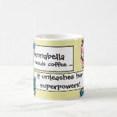 Mug Bulles de texte de bande dessinée drôles (Centre)