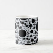 Mug Bulles d'espace - Paillettes blanches (Centre)