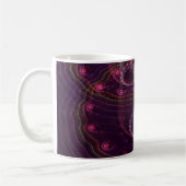 Mug Bulles en violet foncé (Gauche)