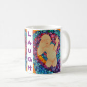 Mug bulles rient (Devant droit)