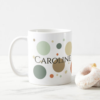Mug Bulles Rustiques Personnalisé Ajoutez Votre Nom Mi