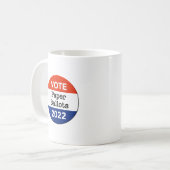Mug Bulletin de vote Élections de mi-mandat 2022 (Devant gauche)