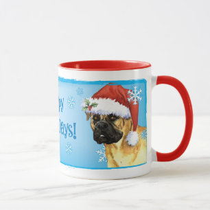 Mug Bullmastiff de Noël